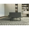 thumbnail image 4 of Folding Bed Frame with Durable Metal Construction and 4" High Density Foam Mattress, 14" Slim Profile for Space Saving, 4 of 7