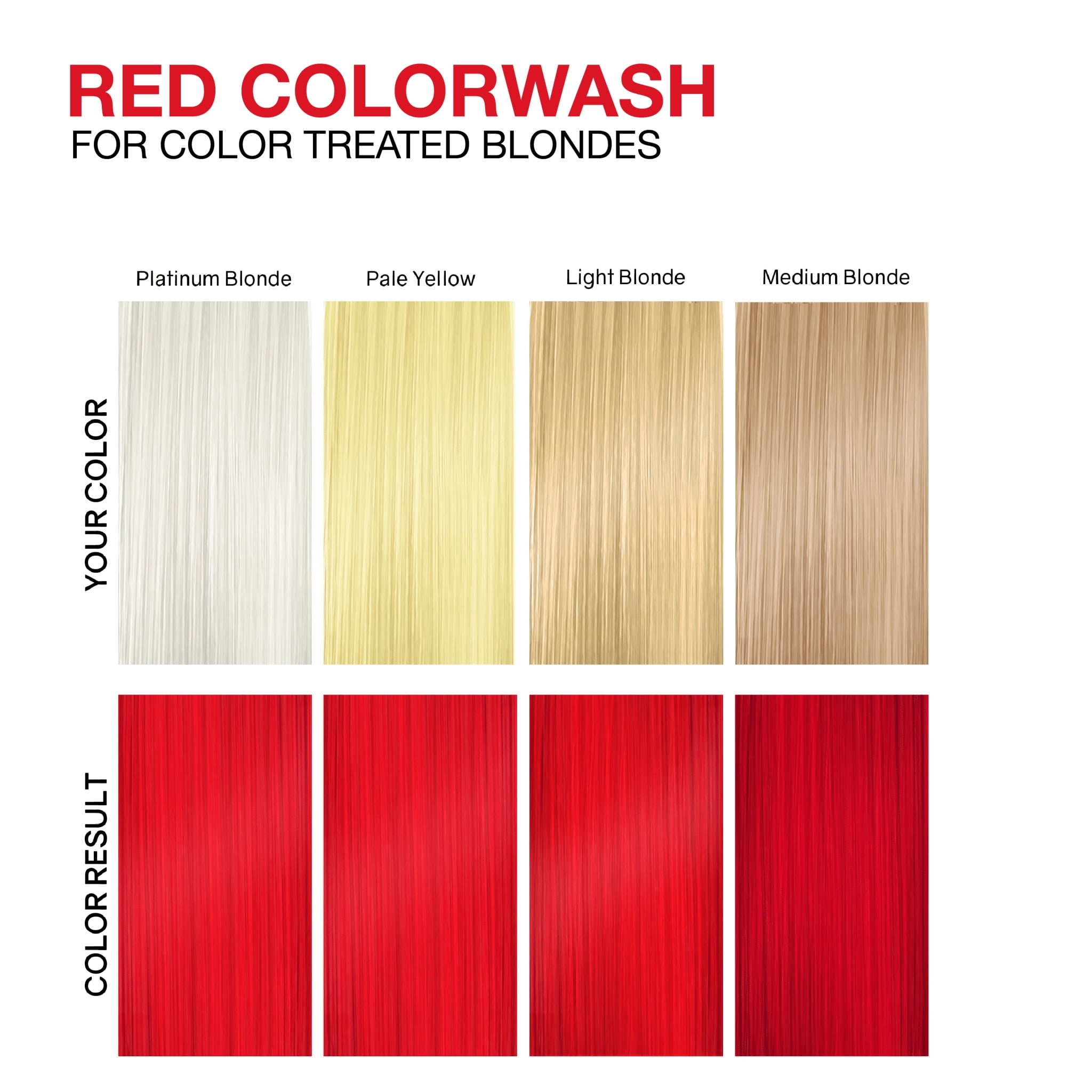 Vivid Red Colorwash
