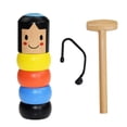 thumbnail image 1 of Wooden Puppet Doll for Kids Party Performance Assorted Color 1Set, 1 of 4