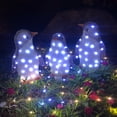 thumbnail image 2 of Luminous Penguin Christmas Outdoor Courtyard Decoration, Luminous Penguin with Battery Luminous Outdoor Decoration, Artificial Pre Luminous Christmas Decoration Penguin Led Light, 2 of 8