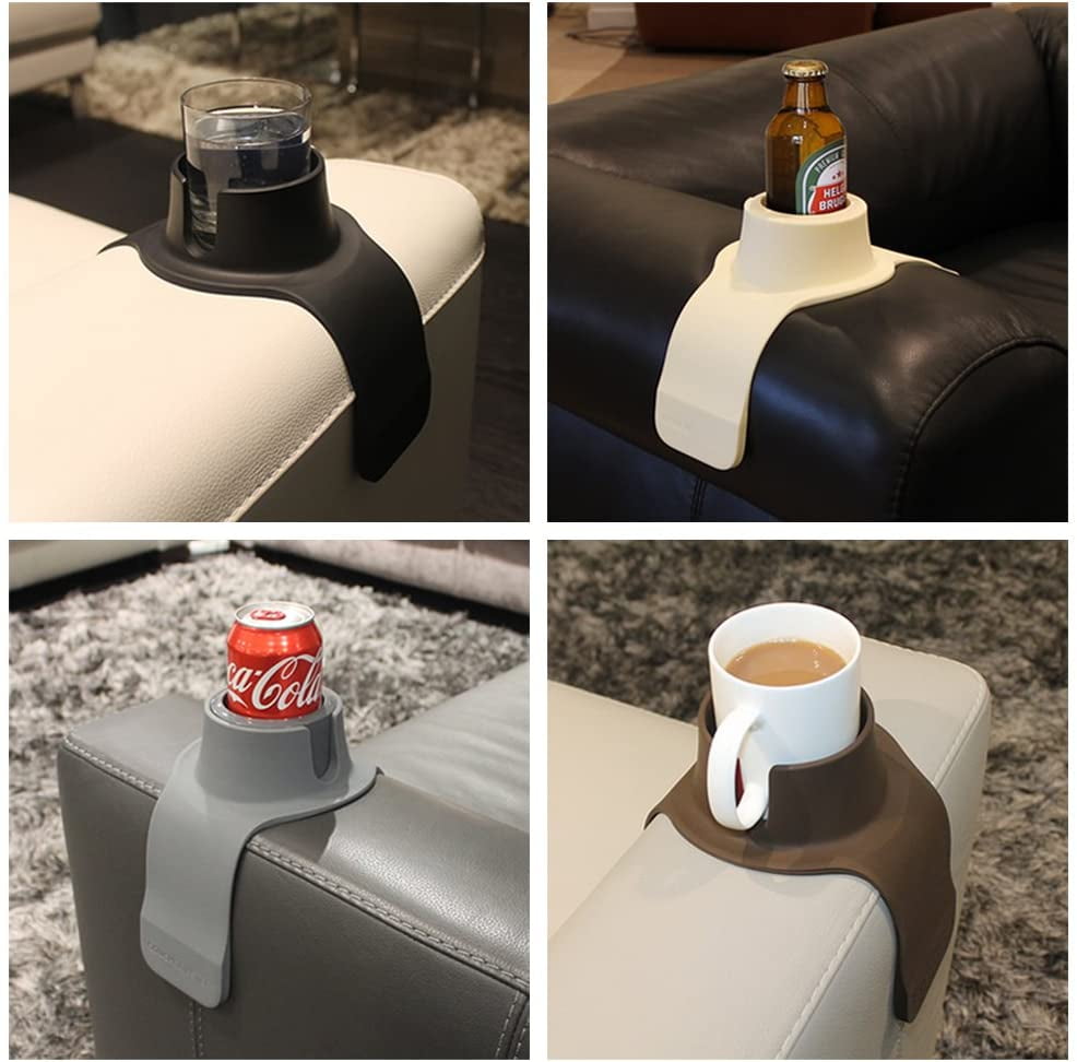 Couch Drink Cup Holder Sofa Armrest Tray Organizer Portable