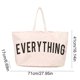 thumbnail image 3 of Uuiauoio Large Canvas Tote Bag - Extra Large Shopping Bag for Women Beach Totes Bags Reusable Big Grocery Bag, 3 of 6