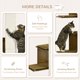 thumbnail image 4 of Árbol para Gatos PawHut de 4 Niveles Montado en Pared con Rascador, 4 of 9