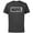 Charcoal, variant on Logo Black White and Gray - Short Sleeve Cotton T-Shirt for Adults - Customized-White