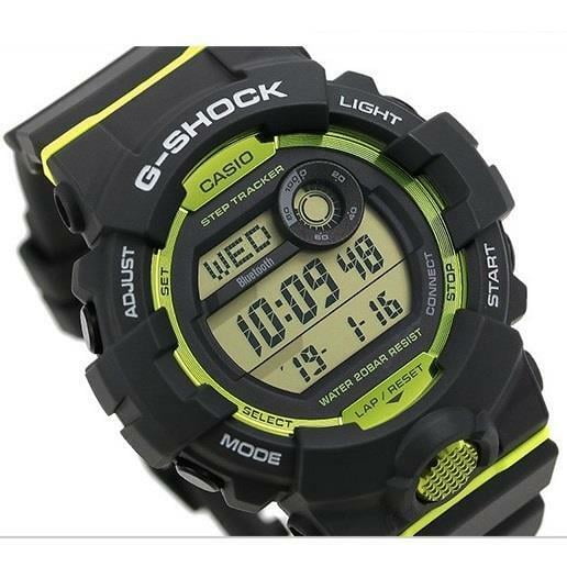 Casio Grey G-shock Gbd800-8 Bluetooth Step Tracker 200m Watch