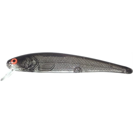 UPC: 0032256017112 | Bomber Long 15A Slender Minnow Jerkbait 4-1/2in 1/2oz Silver Flash/Black Back