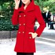 thumbnail image 1 of Abrigo y chaquetas informales de manga larga sin capucha para mujer, abrigo informal de invierno con cuello vuelto y bolsillos, liso, degradado, sin capucha, regular, de manga larga para mujer, 1 of 6