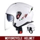 thumbnail image 3 of Casco de motocicleta de doble lente 3/4, casco medio para hombre, casco universal para las cuatro estaciones para mujer, tres cuartos, 3 of 5