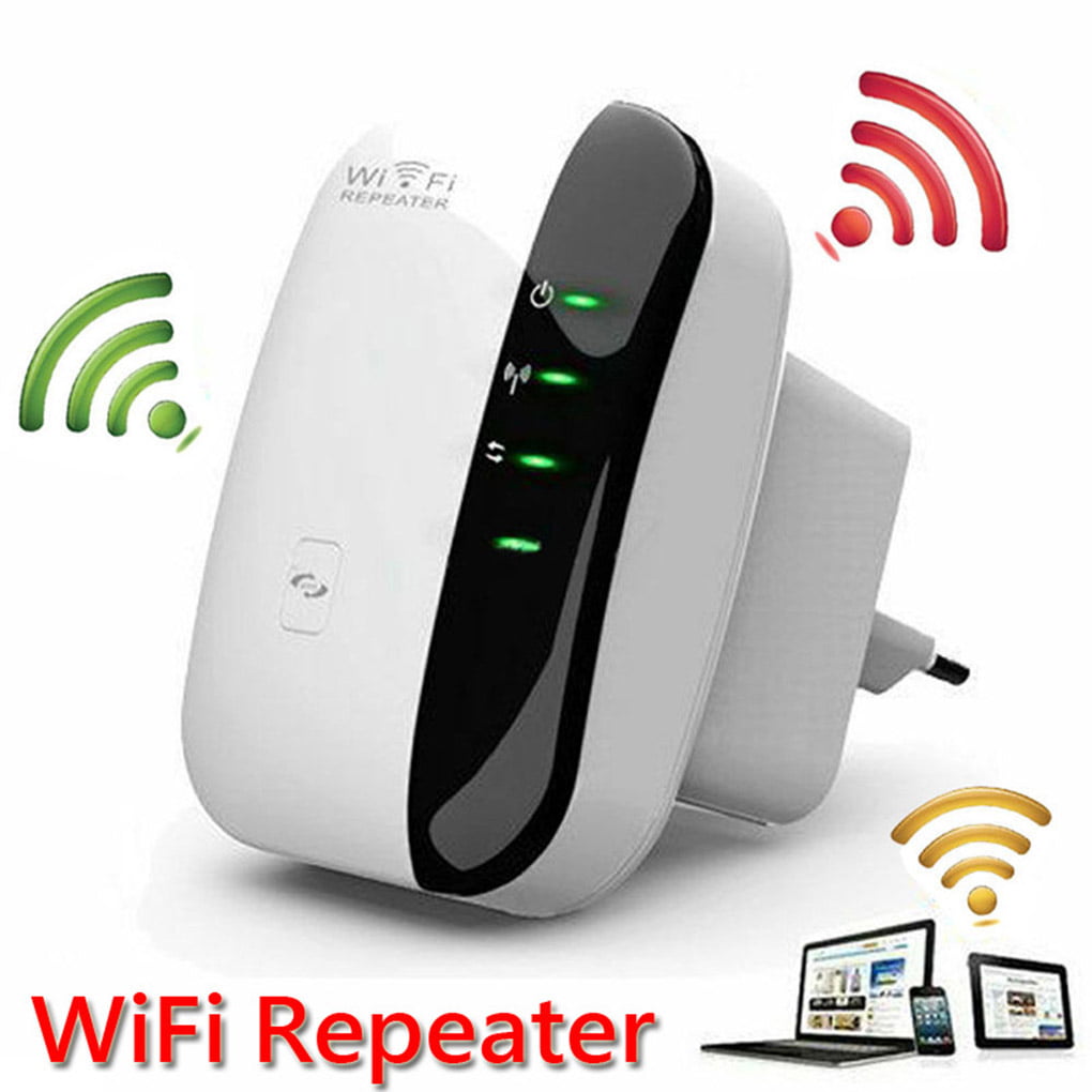 Wireless-n Wifi Repeater 802.11n/b/g Network Router Range Expander 300m 2dbi Antennas Signal Boosters