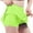 Green, variant on Uaswgudfs Women's High-Waisted Yoga Shorts - Soft Stretch Fabric for Gym Workouts & Activewear Freedom Black S