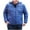 Blue, variant on TFEOQRY Men's Winter Hooded Cotton Padded Coats Zipper Down Jacket Cardigan Pocket Long Sleeve Padded Jacket Coat Olive Green