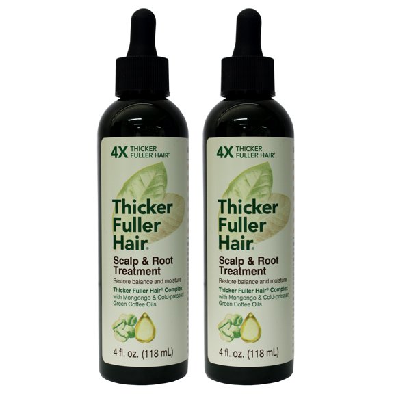 Thicker Fuller Hair Scalp and Root Treatment, 4 fl oz (2 Pack)