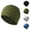 Army Green#001, variant on Cooling Skull Cap for Men Women Casual Lightweight Breathable Quick Dry Beanie Hat Thin Running Cycling Workout Cap,2-Pack Black#001