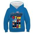 thumbnail image 3 of Sudadera con capucha para hombre con estampado 3D de Marvel Avengers, para deportes al aire libre, ciclismo, acampada, informal, estilo hip hop callejero, 3 of 5