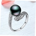 thumbnail image 4 of unbranded Anillo De Con Circonia En Para Mujer Accesorio De Y Seguro, 4 of 8