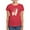 Red, variant on CafePress - EASTER ALPACHA T Shirt - Women's Traditional Fit Dark T-Shirt