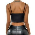 thumbnail image 4 of DPTALR Women's Small Waistcoat With Wrapped Chest Slim Fit Waist And Shoulder Vest, 4 of 9