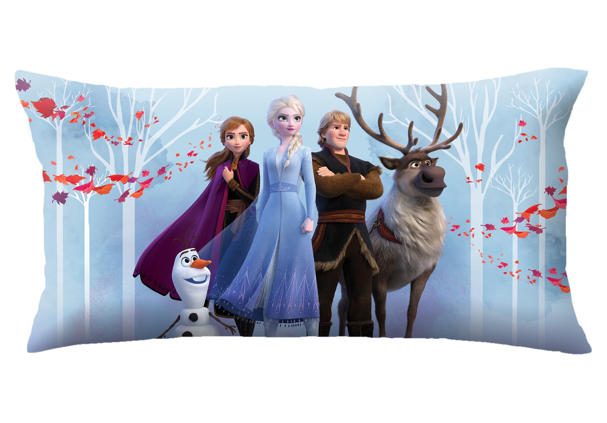 Disney's Frozen 2 Body Pillow, Kids Bedding, 3Ft, Gust of Leaves