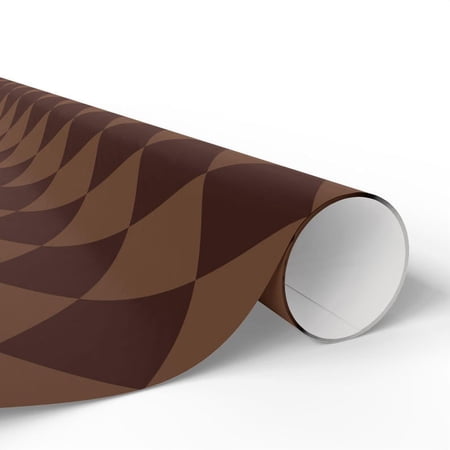 Brown Checkered Patterned Wrapping Paper Roll Gift Wrap Paper Holiday Gift Wrap Chic Gift Wrap Preppy Wrapping Birthday Wrap Gift Wrap for Friends Mom Dad Sister Brother Cowoker