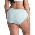 thumbnail image 4 of Fit for Me by Fruit of the Loom Women's Plus Size Hi-Cut Underwear, 10 Pack, 4 of 7