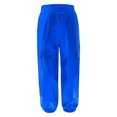 thumbnail image 3 of Nyeemya Kids Boys Girls Glitter Disco Trousers Sparkle Dancing Clothes Hip Hop Jazz Dance Pants Royal Blue 14, 3 of 5