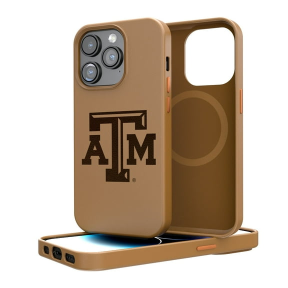 Brown Texas A&M Aggies iPhone Magnetic Bump Case