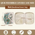thumbnail image 5 of FOR U DESIGNS Boho Mandala Hummingbird Pattern Bible Cover for Women Men Multifunctional Church Bag Bible Protective Bag Handbag Christian Bible Accessories Christian Gifts, 5 of 7