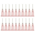 thumbnail image 1 of Agujas de dispensación de 20Ga, 102PCS, agujas de dispensación de punta roma de 1/2 pulgada con bloqueo Luer para rellenar tintas líquidas, adhesivos, aceites, rosa, 1 of 7