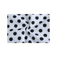 thumbnail image 7 of INSPIRE CHIC Men's Shirt Polka Dots Pattern Point Collar Long Sleeve Button Down Shirt 50 White, 7 of 7