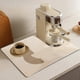thumbnail image 4 of Alfombrilla absorbente de diatomita para encimera de baño, alfombrilla de drenaje, bandeja para taza de tocador, mantel individual para fregadero de cocina, fácil de limpiar, 15,7 x 11,8 pulgadas, 4 of 6