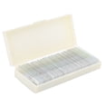 thumbnail image 1 of Microscope Slides,50Pcs Microbial Specimen Slices Biological Slides Specimen Slide High-End Performance, 1 of 14