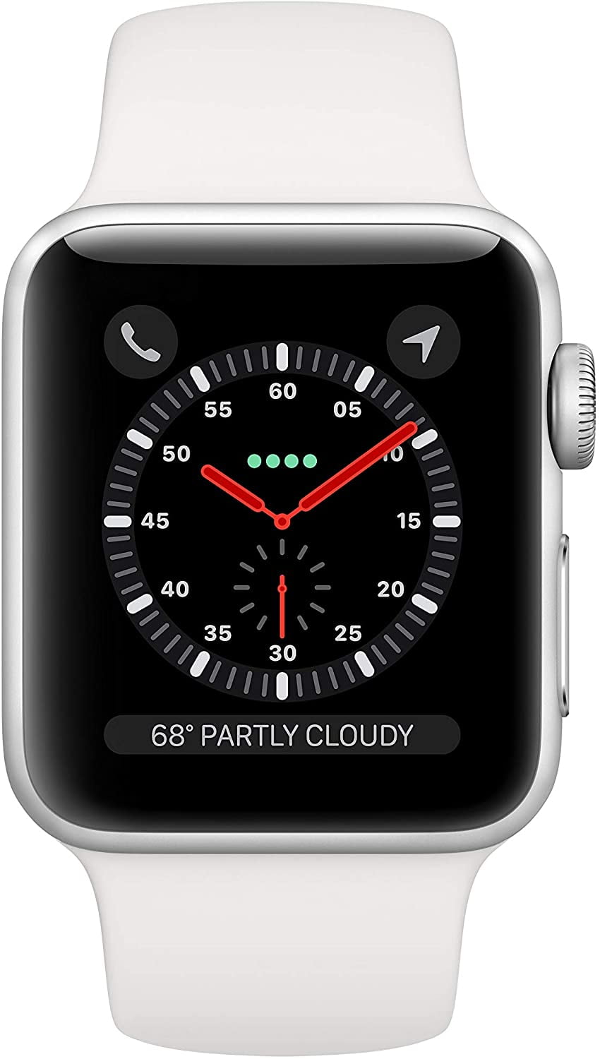 Apple Watch Series 3 - 42MM - GPS + Cellular - Silver - Aluminum Case
