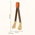 thumbnail image 2 of Kitchen food Grade Silicone barbecue Clip - resistant to high temperature and scalding-brown, 2 of 6