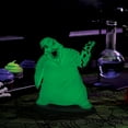 thumbnail image 2 of Enesco Disney Showcase Nightmare Before Christmas Oogie Boogie Glow in the Dark Multicolor Figurine 6.9in H, 2 of 4