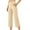 Beige, variant on Women's Casual Pants for Daily Wear and Yoga High Waist Cropped Style for Spring and Summer Women Casual Pants Suit Pants Women Casual Figure Flattering Casual Dress Pants for Women Womens