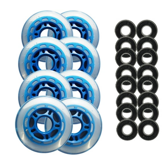 INDOOR Roller Hockey Wheels HILO 72/80 ABEC 5 BEARINGS