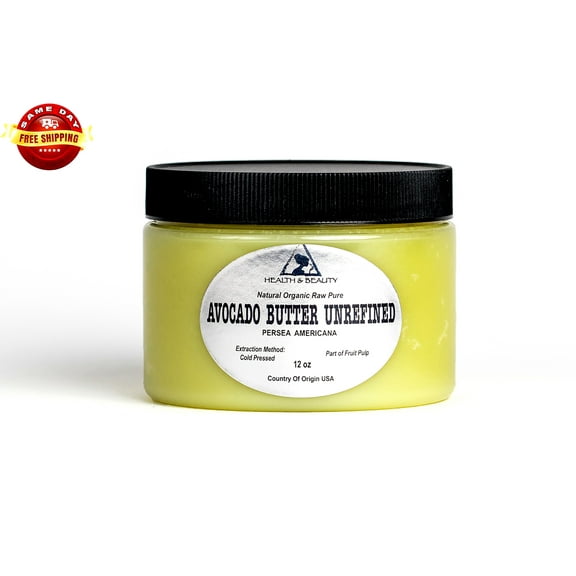 AVOCADO BUTTER UNREFINED ORGANIC EXTRA VIRGIN COLD PRESSED RAW PURE 24 OZ