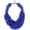dark blue, variant on Boho African Wooden Beaded Strands Necklace Ethnic Layered Chunky Collar Choker Wood Necklace for Women Hip Hop Statement Jewelry[g1553]