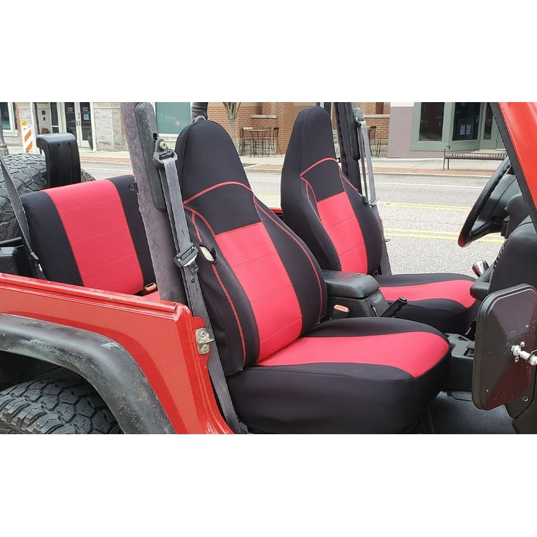 GEARFLAG Custom Neoprene Seat Cover Fits for Wrangler TJ 1997