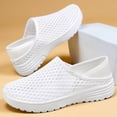 thumbnail image 7 of Domuza Orthopedic Casual Shoes for Women Arch Support Slip on Non Slip Sneakers Wide Mesh Stretch House Shoes Comfortable 2026 New Orthopedic Shoes White 5.5（EU-36）, 7 of 7
