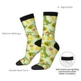 thumbnail image 4 of Bingfone Compression Socks for Women and Men Long Socks for Running Athletic Cycling Nurse- Cartoon Dinosaurs, 4 of 6