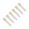 thumbnail image 3 of Clavijas de guitarra de hueso de res, 6 clavijas de guitarra, clavijas de puente de hueso de guitarra simples, clavijas de guitarra, artesanía superior Jadeshay A, 3 of 8