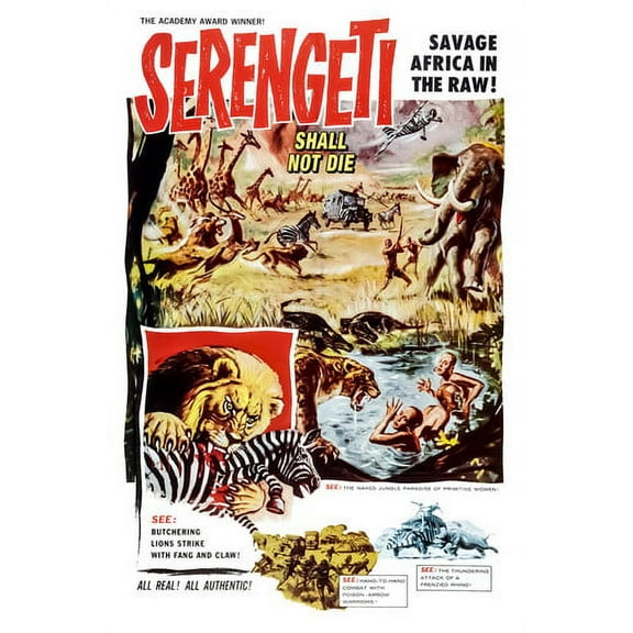 Serengeti Shall Not Die (DVD), Reel Vault, Documentary