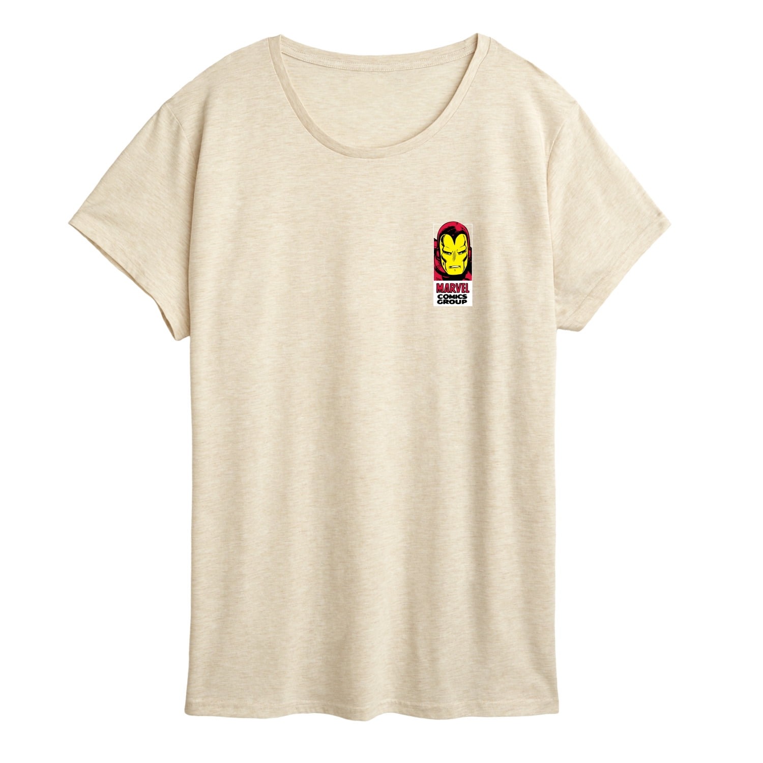 Marvel Iron Man - Invincible Oversized - Women's Short Sleeve Graphic T-Shirt