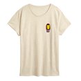 thumbnail image 2 of Marvel Iron Man - Invincible Oversized - Women's Short Sleeve Graphic T-Shirt, 2 of 5
