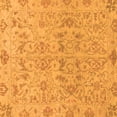 thumbnail image 1 of Ahgly Company Indoor Square Oriental Orange Traditional Area Rugs, 6' Square, 1 of 4