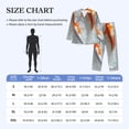 thumbnail image 4 of Lsque Koi Fish Water Pattern Long Sleeve Pajama Set for Men - Soft 2-Piece Sleepwear and Loungewear Set with Pockets, Comfy Nightwear-Small, 4 of 7