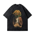 thumbnail image 3 of Jay Wheeler Girasoles Album 2025 Washed Cotton Tshirt Casual Short Sleeve Hip Hop Tee, 3 of 4