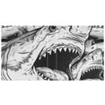 thumbnail image 2 of Sharks Grey 3 Ring Binders 1.5 inch Hardcover File Folders with Interior Pockets A4 Size Organizer for School Office Hospital Set of 2, 2 of 8