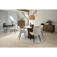 thumbnail image 2 of 20.25''H Contemporary Wood Dining Chair in Off White 2 Pieces, 2 of 5